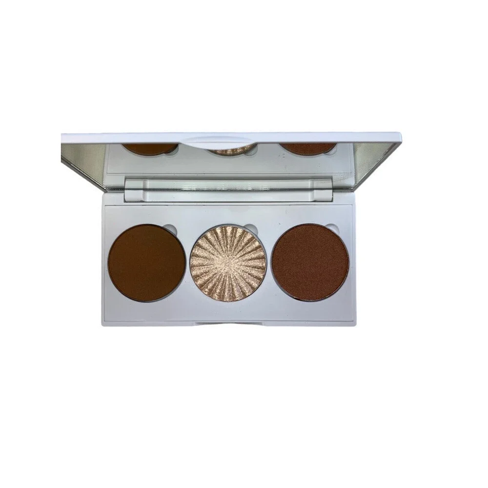 OFRA FACE IT Medium Midi Trio Makeup Palette Highlight, Bronze, Contour